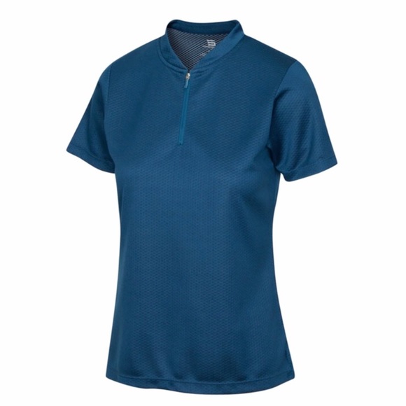 Three Sixty Six Women ‘s 1/2 Zip Short Sleeve Golf Polos Lot of 2 Size M - Picture 5 of 15